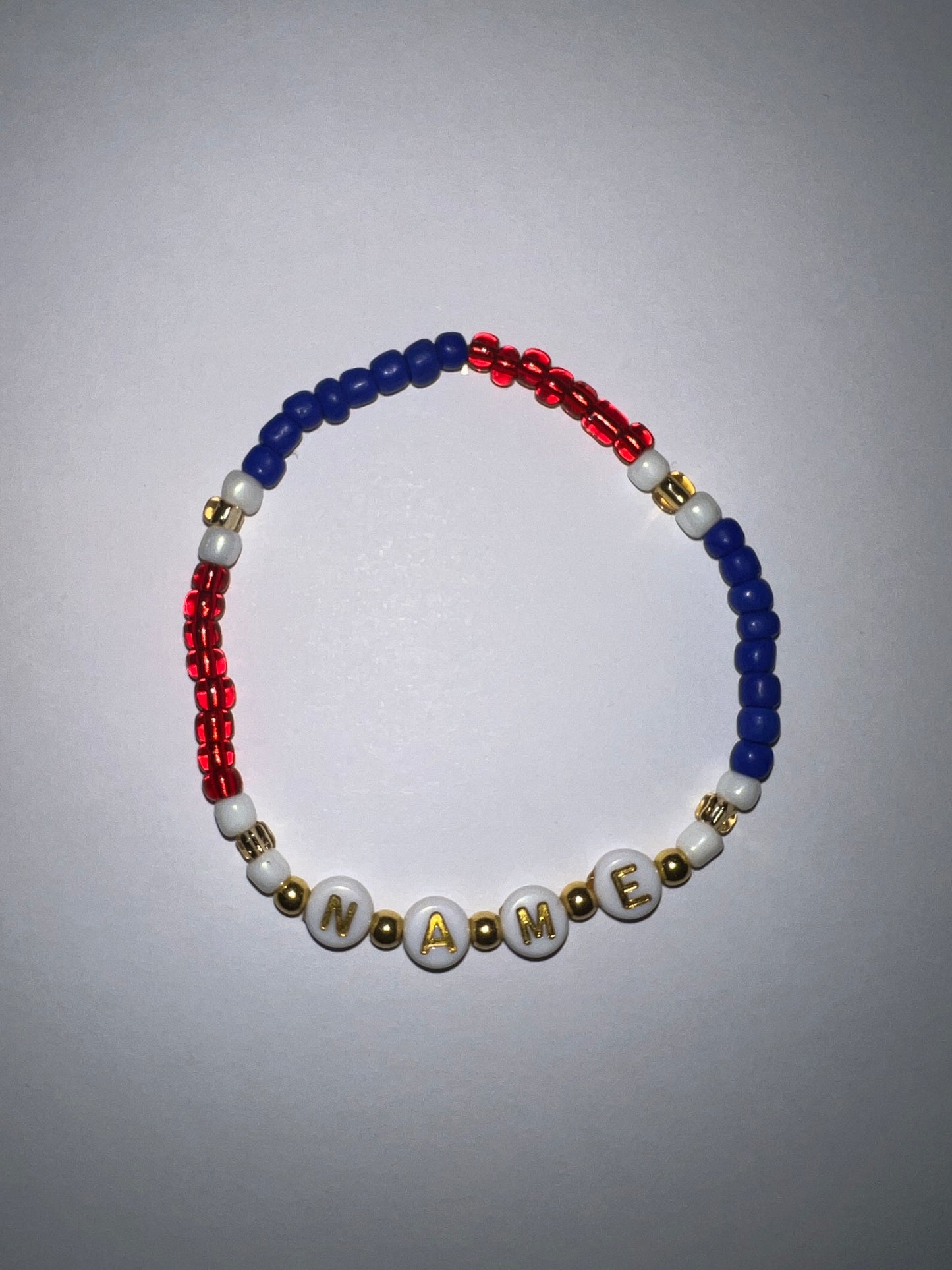 Personalized Name & Haiti, Ayiti Bracelet Set